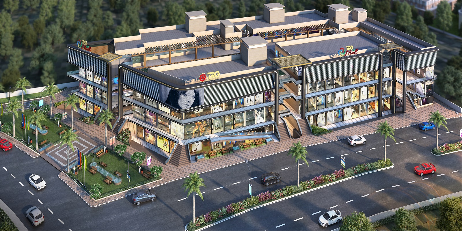 TRG The Mall: New Launch Commercial Property in Noida Extension